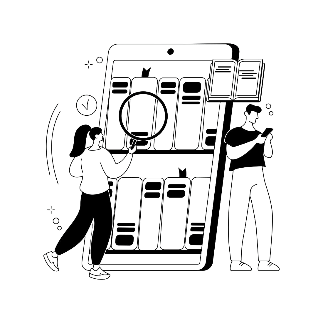 お問い合わせイラスト